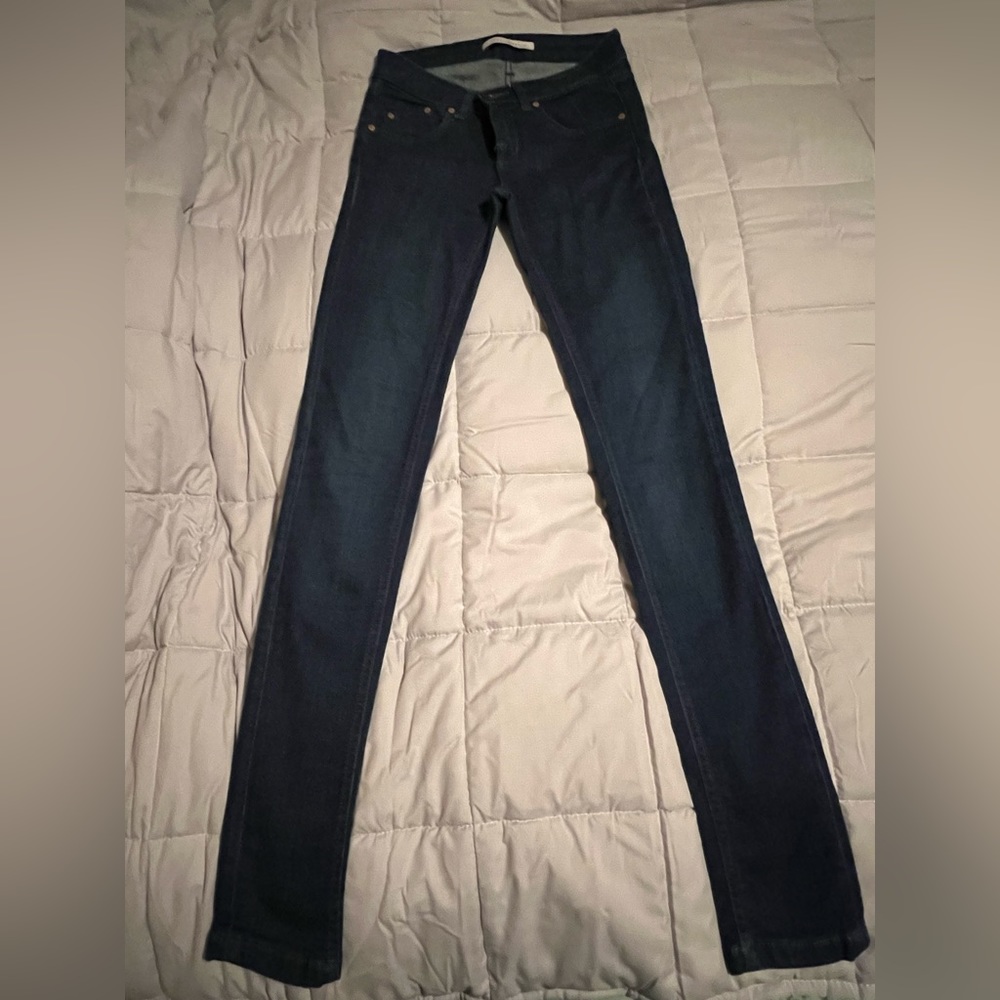 Victoria Beckham blue skinny jeans, Size 24